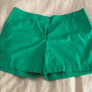 J Crew Chino shorts, Green Size 14
